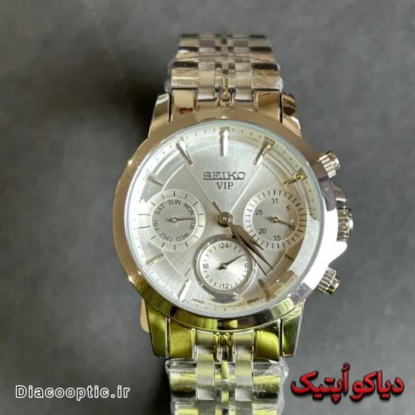 ساعت مچی زنانه اورجینال برند سیکو سه موتور کد DO 2180 - تصویر 5