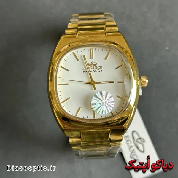 ساعت مچی مردانه اورجینال برند الگانس مربعی کد DO 2195 - تصویر 5