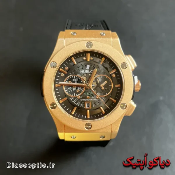 ساعت مچی مردانه برند هابلوت کهکشانی مدل DO 1884 - تصویر 4