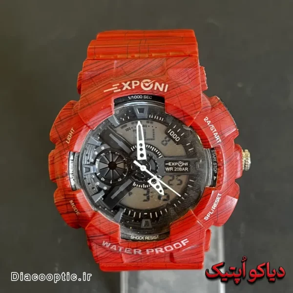 ساعت مچی مردانه برند اسپرت واچ دو زمانه مدل DO 1921 - تصویر 4