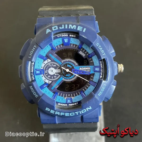 ساعت مچی مردانه برند جیشاک آوجیمی دو زمانه مدل DO 1931 - تصویر 4