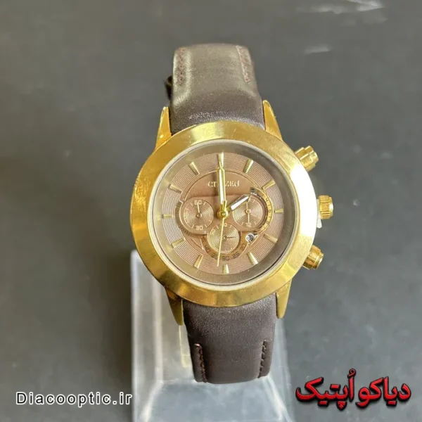 ساعت مچی زنانه برند سیتیزن بند چرمی کد DO 1200 - تصویر 5
