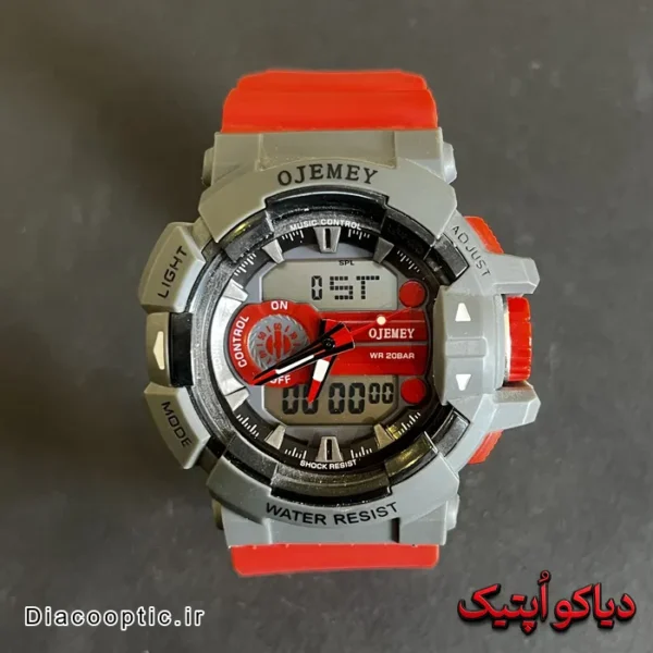 ساعت مچی مردانه برند جیشاک آوجیمی دو زمانه مدل DO 1947 - تصویر 5