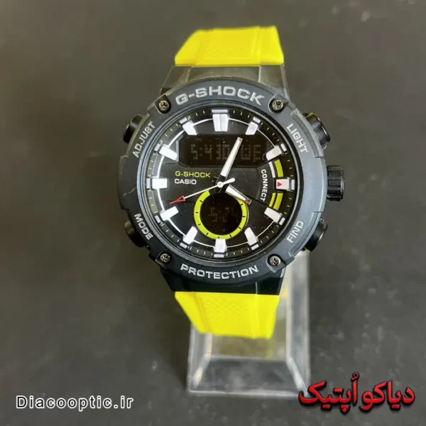 ساعت مچی مردانه برند جیشاک کاسیو دو زمانه مدل DO 1950 - تصویر 5