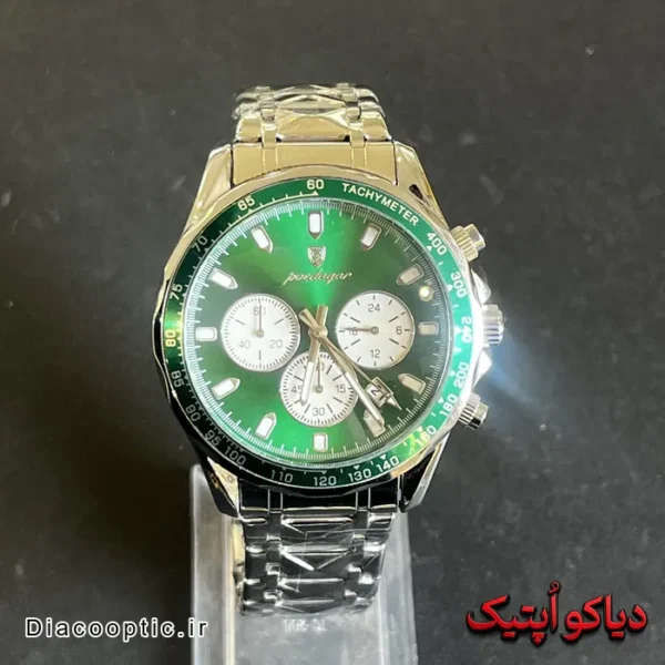 ساعت مچی مردانه برند پوداگار سه موتور مدل DO 1959 - تصویر 5