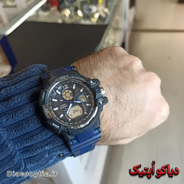 ساعت مچی مردانه برند جیشاک آوجیمی دو زمانه مدل DO 1951 - تصویر 5