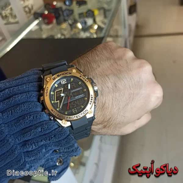 ساعت مچی مردانه برند جیشاک دیجیتالی دو زمانه مدل DO 1938 - تصویر 5