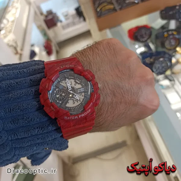 ساعت مچی مردانه برند اسپرت واچ دو زمانه مدل DO 1921 - تصویر 5