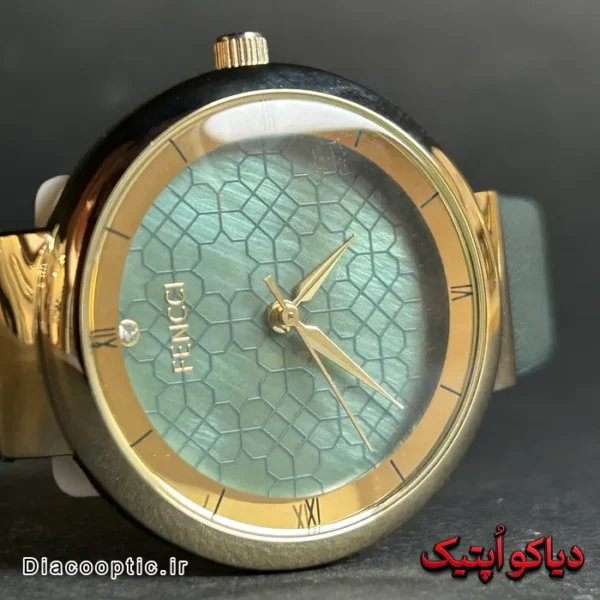 ساعت مچی زنانه برند فنسی بند چرم کد DO 2307 - تصویر 7