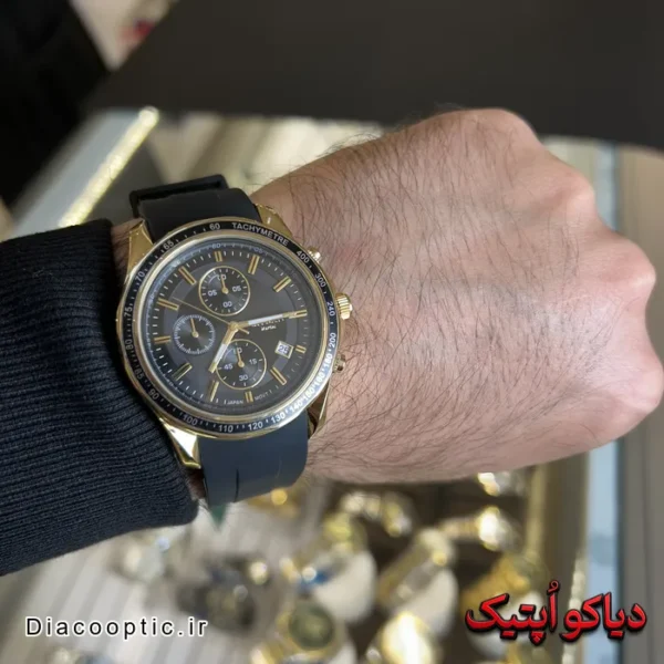 ساعت مچی مردانه اورجینال برند سیتیزن سه موتور بند پیو DO 2302 - تصویر 6