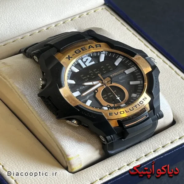 ساعت مچی مردانه برند جیشاک ایکس جیر دو زمانه مدل DO 1906 - تصویر 6