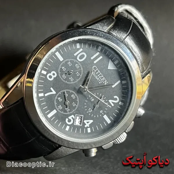 ساعت مچی زنانه برند سیتیزن بند چرم مدل DO 1417 - تصویر 6