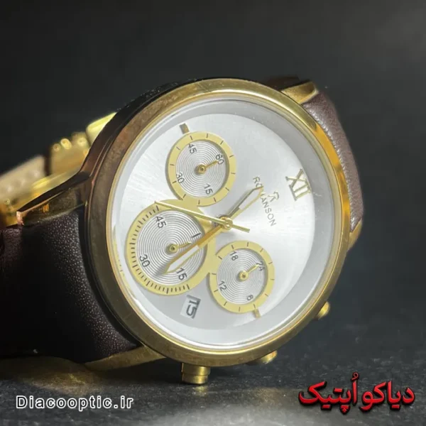 ساعت مچی زنانه برند رمانسون بند چرم مدل DO 1412 - تصویر 6
