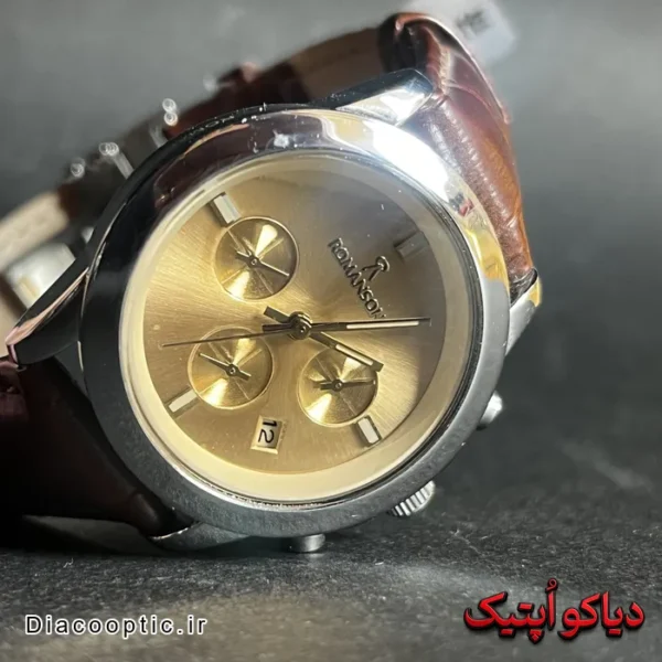 ساعت مچی زنانه برند رمانسون بند چرم مدل DO 1405 - تصویر 8