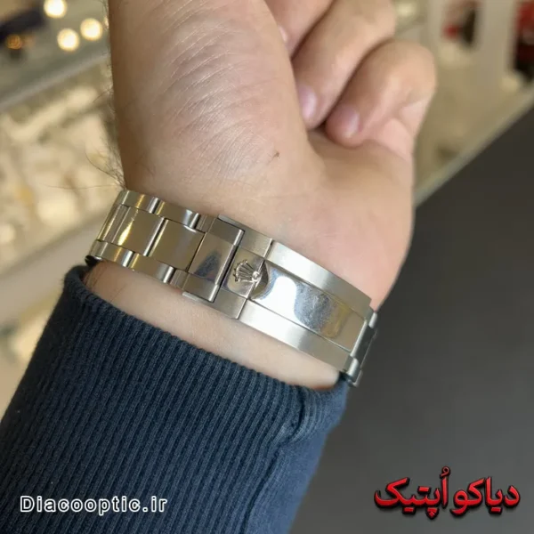 ساعت مچی مردانه اورجینال برند رولکس سه موتور کد DO 2055 - تصویر 6