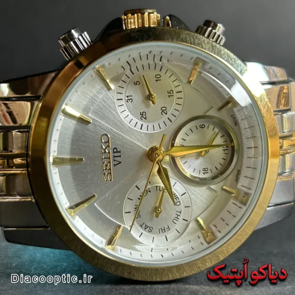 ساعت مچی زنانه اورجینال برند سیکو سه موتور کد DO 2180 - تصویر 6