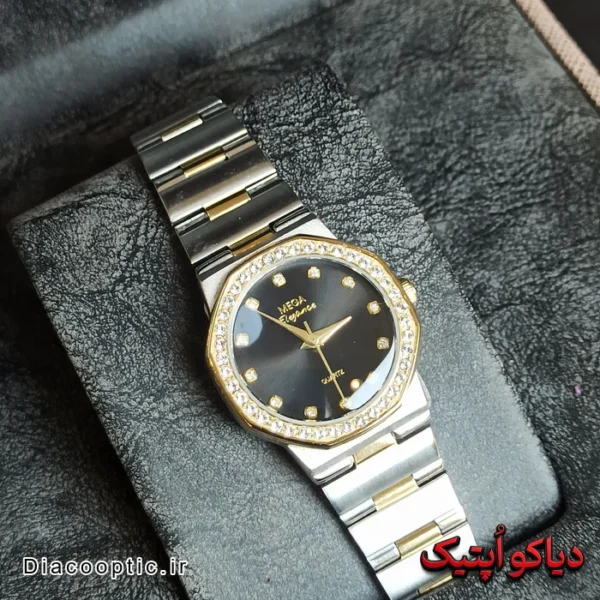 ساعت مچی زنانه اورجینال برند مگا الگانس چند ضلعی کد DO 877 - تصویر 7