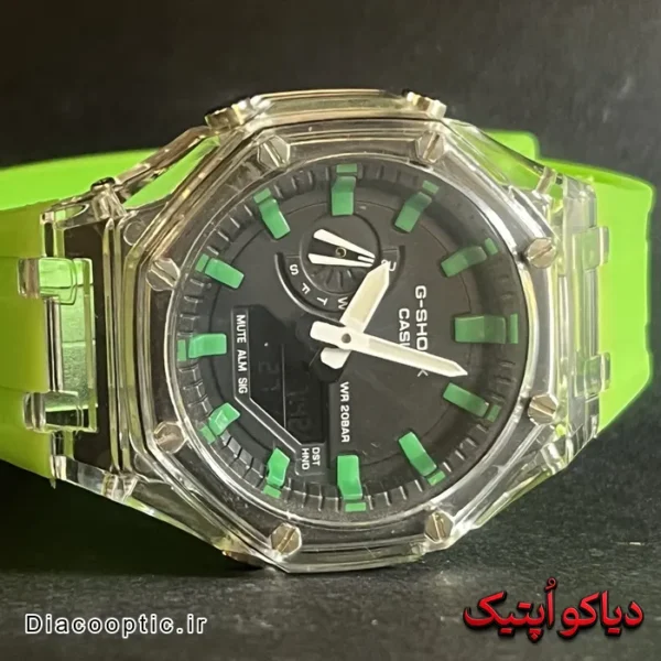 ساعت مچی مردانه برند جیشاک کاسیو دو زمانه مدل DO 1900 - تصویر 7