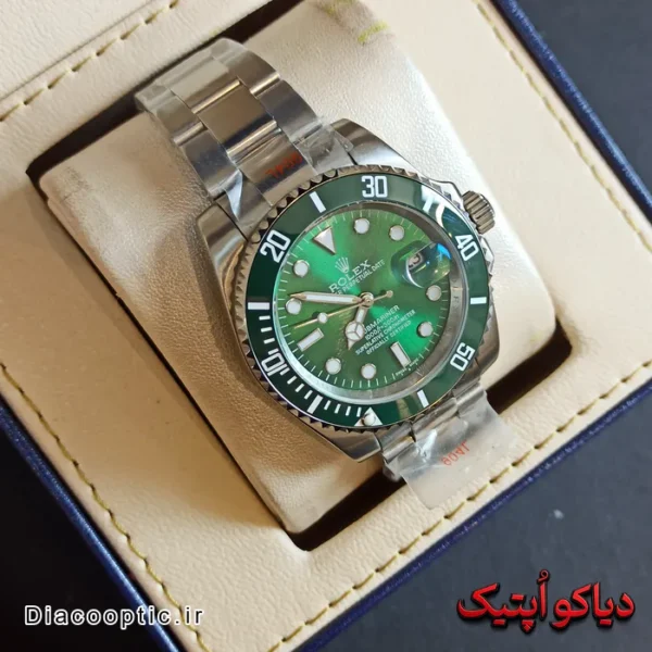 ساعت مچی اوجینال مردانه برند رولکس ساب موتور ژاپن مدل DO 1749 - تصویر 7