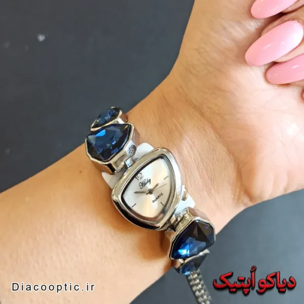 ساعت مچی زنانه برند هیدای نگین دار مدل DO 1982 - تصویر 11