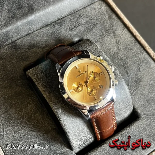 ساعت مچی زنانه برند رمانسون بند چرم مدل DO 1405 - تصویر 9