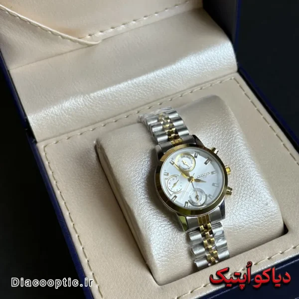ساعت مچی زنانه اورجینال برند سیتیزن VIP سه موتور کد 2190 - تصویر 7