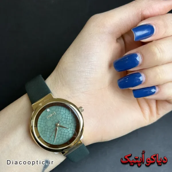 ساعت مچی زنانه برند فنسی بند چرم کد DO 2307 - تصویر 9
