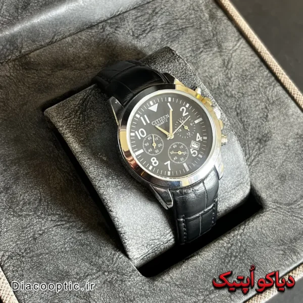 ساعت مچی زنانه برند سیتیزن بند چرم مدل DO 1417 - تصویر 8