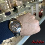 ساعت مچی مردانه برند سیتیزن سه موتور بند چرمی کد 1027 - تصویر 8