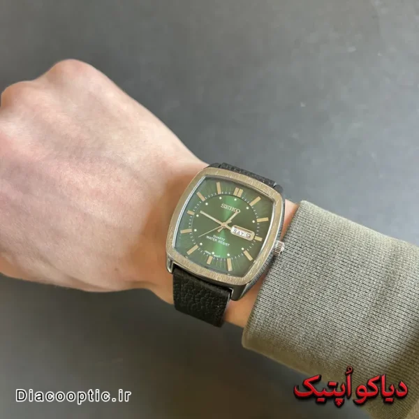 ساعت مچی مردانه اورجینال برند سیکو بند چرمی کد DO 2071 - تصویر 8