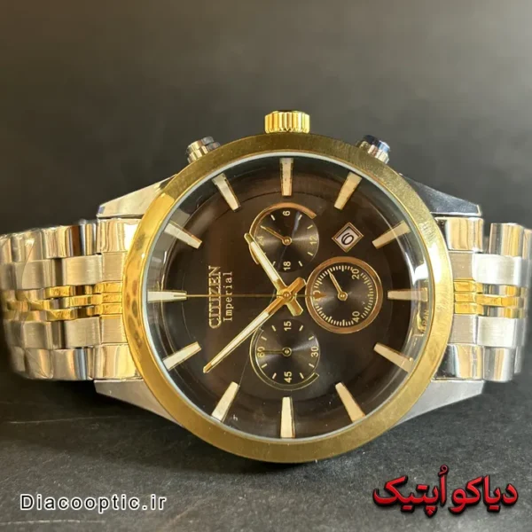 ساعت مچی مردانه اورجینال برند سیتیزن سه موتور کد DO 2048 - تصویر 10