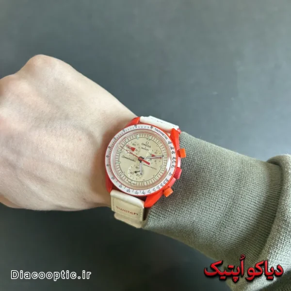 ساعت مچی مردانه اورجینال برند امگا سواچ سه موتور کد DO 2075 - تصویر 9