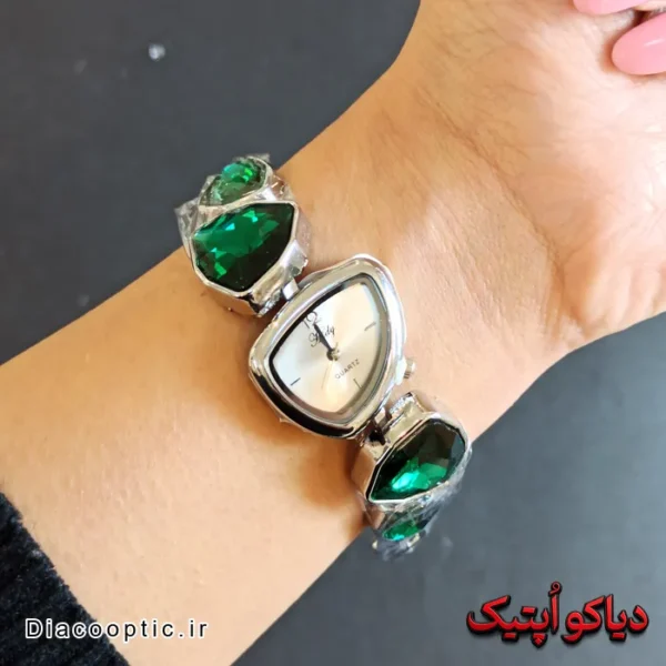 ساعت مچی زنانه برند هیدای نگین دار مدل DO 1982 - تصویر 14