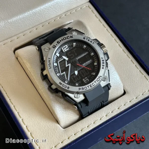 ساعت مچی مردانه برند جیشاک دو زمانه ساعقه کد DO 2148 - تصویر 11