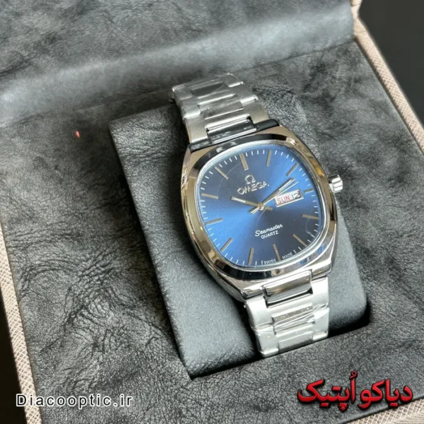 ساعت مچی مردانه برند امگا سی مستر مربع کد DO 2340 - تصویر 14