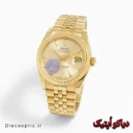 ساعت مچی اورجینال زنانه برند رولکس دیت سوئیسی مدل DO 1970