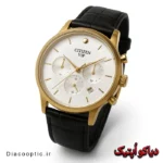 ساعت مچی زنانه برند سیتیزن بند چرم مدل DO 2003