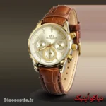 ساعت مچی زنانه اورجینال برند الگانس سه موتور بند چرم کد DO 2239