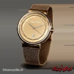 ساعت مچی مردانه اورجینال برند LDA بند حصیری کد DO 2261