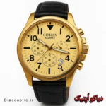 ساعت مچی مردانه برند سیتیزن بند چرمی سه موتور کد DO 1203