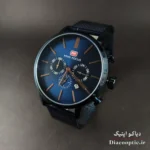ساعت مچی مردانه اورجینال موتور ژاپن برند مینی فوکوس سه موتور مدل 6Mf0403G.0 بند حصیری - تصویر 3