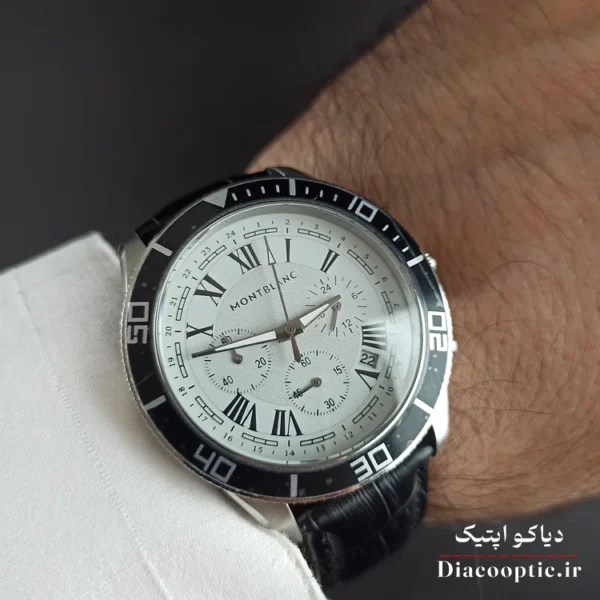 ساعت مچی مردانه برند مونت بلانک سه موتور مدل DO1155 - تصویر 12