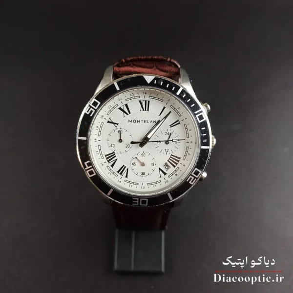 ساعت مچی مردانه برند مونت بلانک سه موتور مدل DO1155 - تصویر 2