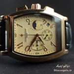 نمای نزدیک ایندکس سه بعدی و حک برند داخل صفحه ساعت کنستانتین DO1172