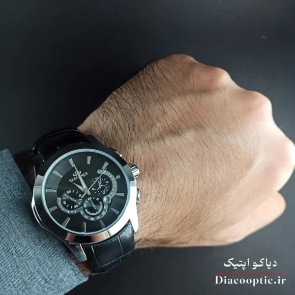 ساعت مچی مردانه برند الگانس مدل DO1176 بند چرمی - تصویر 14