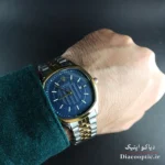 رنگ نقره طلایی سورمه ای در مدل مردانه Do1247