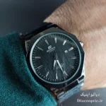 تصویر روی مچ دست ساعت مچی مردانه چند ضلعی کاسیو Do1248 مناسب استایل رسمی