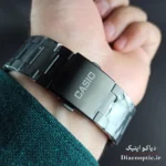 جزئیات قطر 43 میلی متر و وزن 140 گرم ساعت مردانه چند ضلعی مدل Do1248