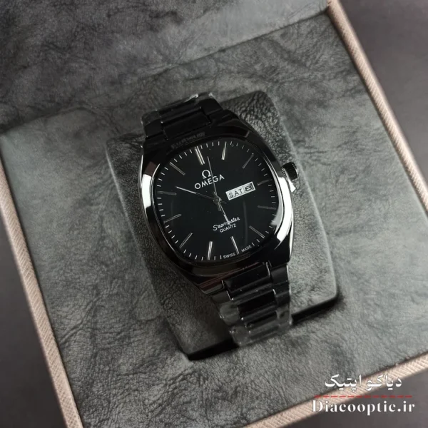 ساعت مچی مردانه برند امگا مدل Do1250 دو‌تقویم - تصویر 8