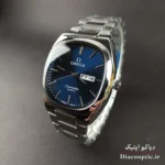ساعت مچی مردانه موتور ژاپن برند امگا مدل DO1274 دو تقویم - تصویر 2